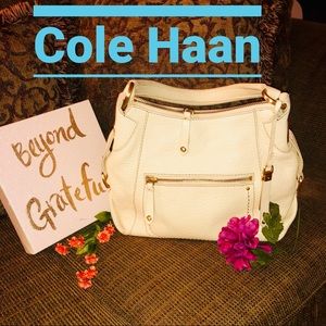 Cole Haan hobo, Cream off white color. (Smoke Free Home)